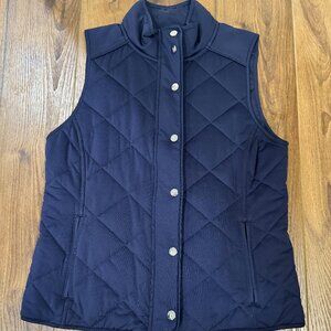 Ralph Lauren Quilted Vest, Never Worn, Size Medium, Navy